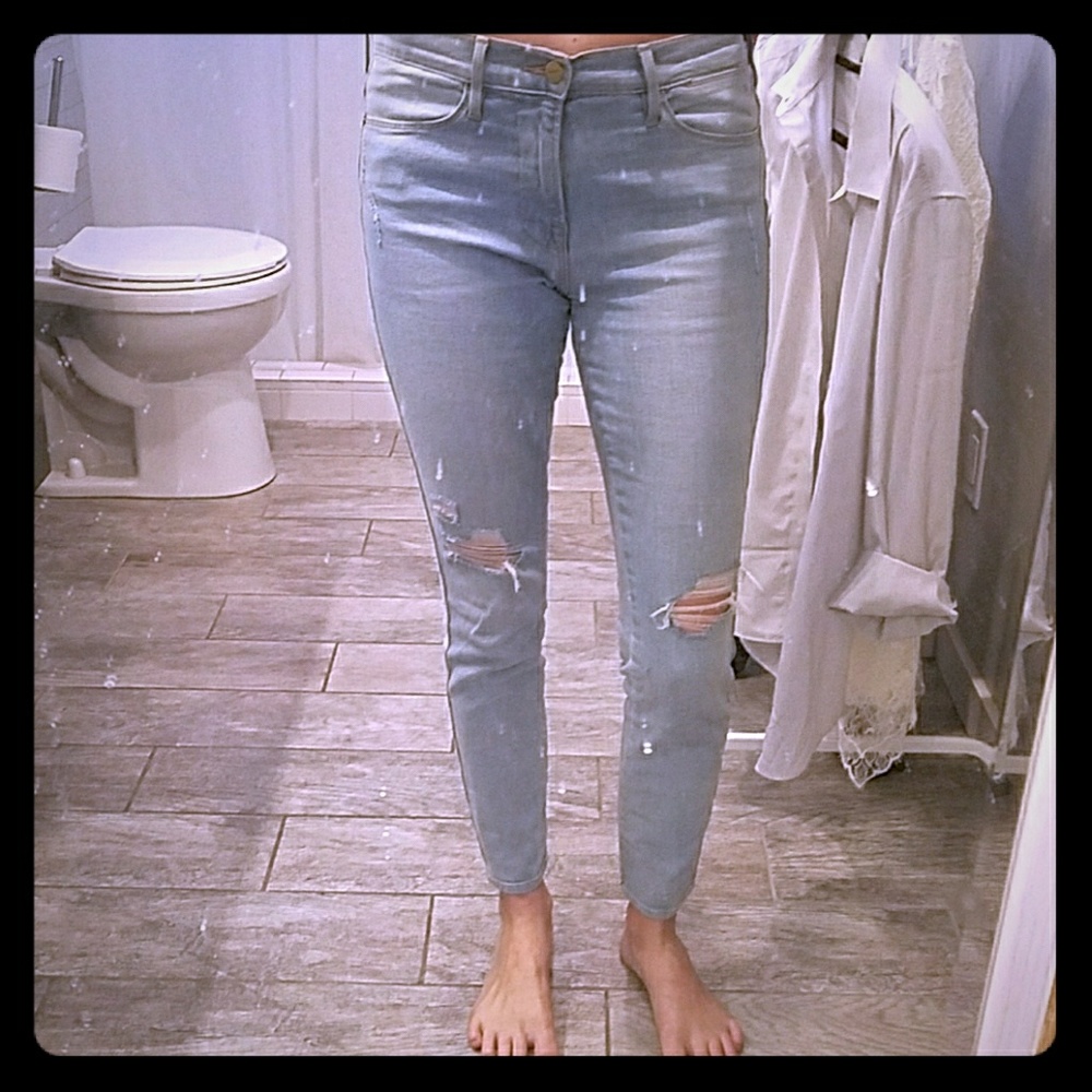 FRAME Le High Skinny